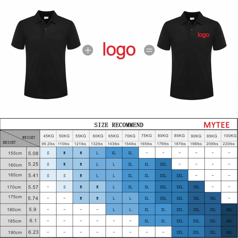 Рубашки-поло MYTEE дешевые мужские футболки на заказ однотонные футболки-поло с
