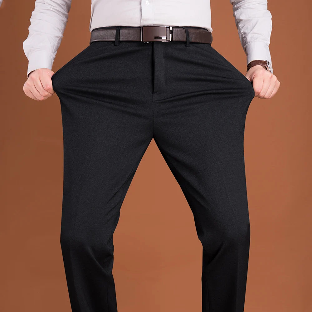 Новинка Осень 2020 Модные мужские Хлопковые вязаные Костюмные брюки Mu Yuan Yang