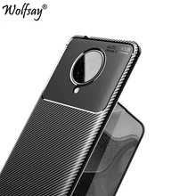 For Xiaomi Poco F2 Pro Case Bumper Silicon Slim Carbon Fiber Phone Cover For Xiaomi Poco X3 F2 F3 M3 Pro Case Xiaomi Poco F2 Pro