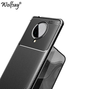 for xiaomi poco f2 pro case bumper silicon slim carbon fiber phone cover for xiaomi poco x3 f2 f3 m3 pro case xiaomi poco f2 pro free global shipping