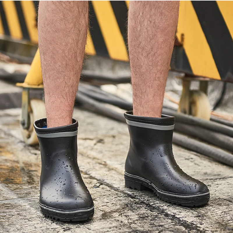 Модная повседневная обувь Короткие непромокаемые водонепроницаемая для мужчин