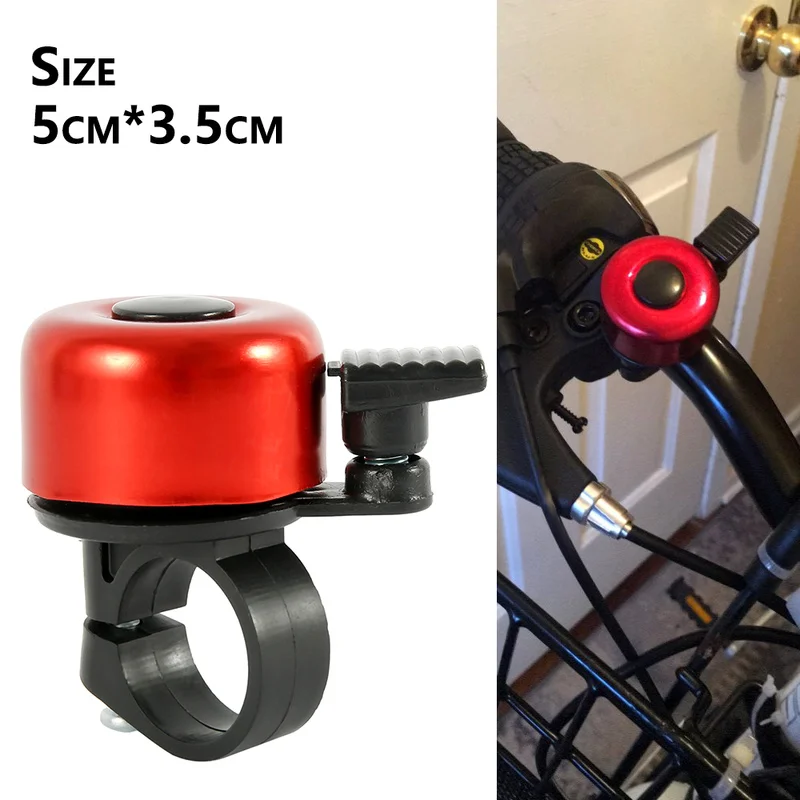 

1 Pc Bicycle Bell Handlebar Metal Ring Sport Bike Mountain Road Cycling Horn Safety Warning Alarm Outdoor Protective Accessories