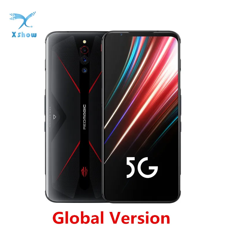Смартфон глобальная версия Nubia Red Magic 6 65 дюйма AMOLED NFC Snapdragon865 4500 мАч задняя камера 64