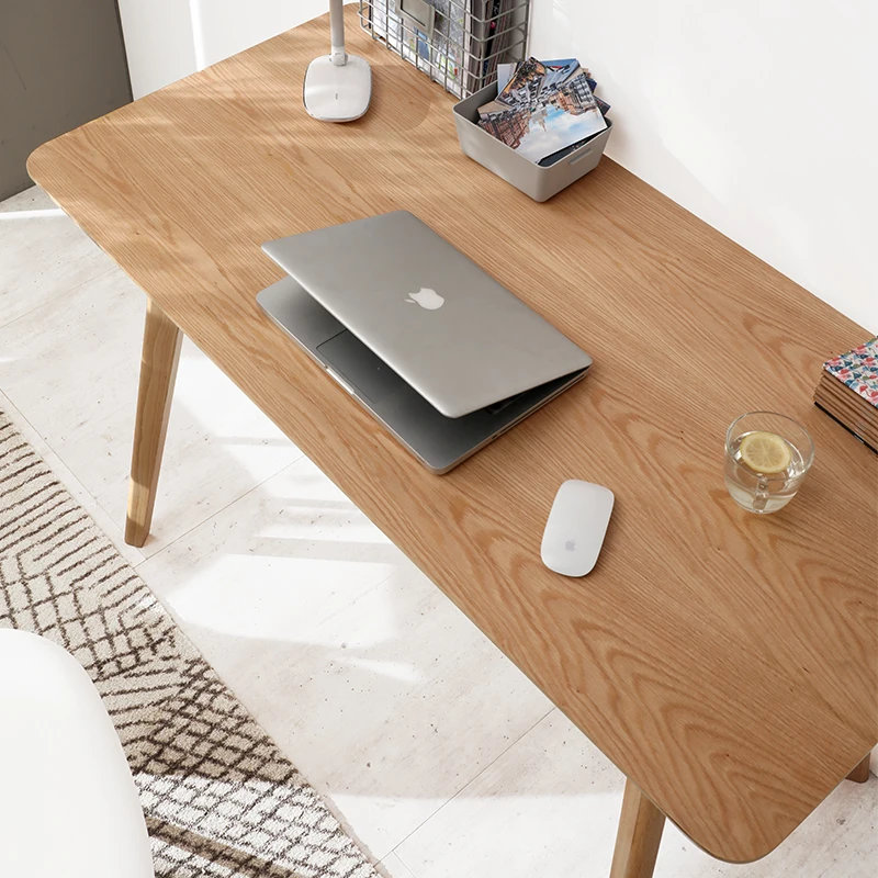 Desk Solid Wood Simple Computer Desktop Home Nordic Modern Bedroom Study | Мебель