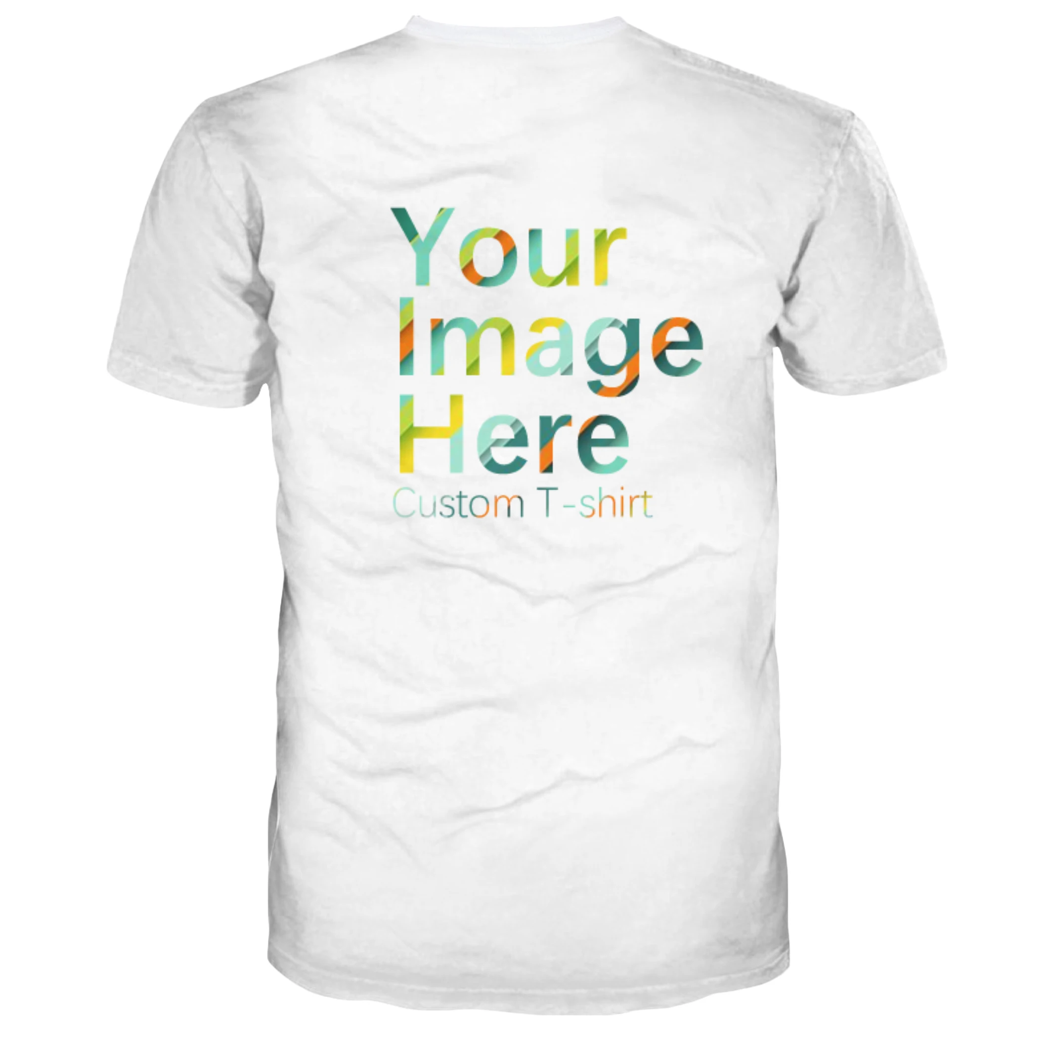 

Wholesale custom 3d printing casual o-neck short sleeve t shirt for men