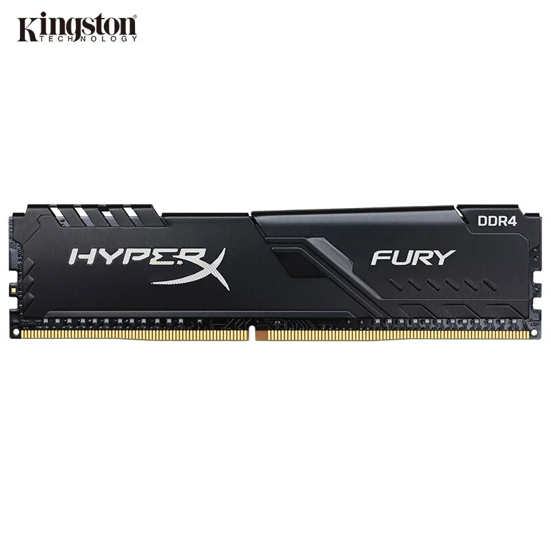 

FURY Memory Black - 8GB Module - DDR4 2666MHz CL16 DIMM Desktop Memory Single Stick