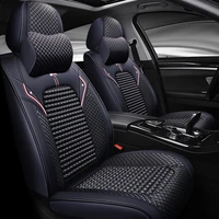 frontrear car seat cover for toyota corolla chr auris wish aygo prius avensis camry 40 50 accessories covers for vehicle seat