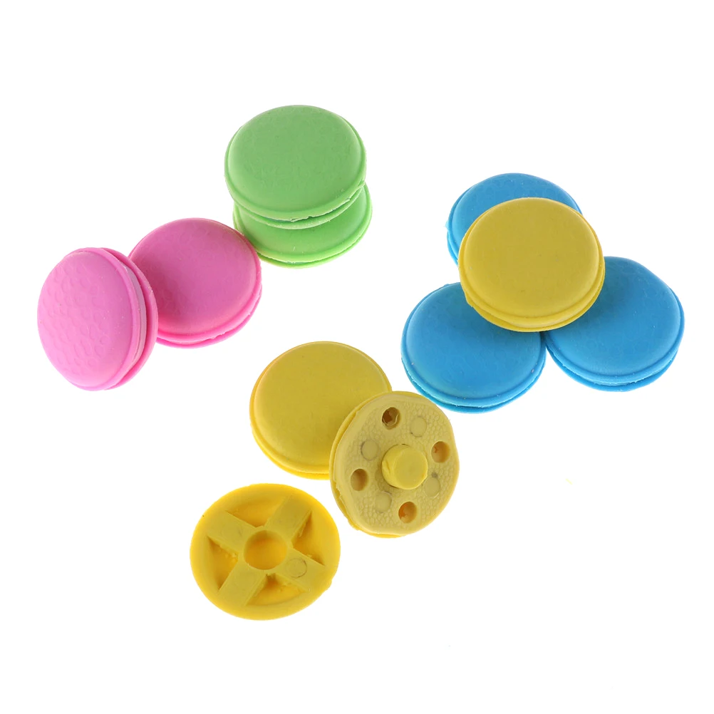 

Kawaii Korea Stationery Cute Dessert Macaron Cake Eraser For Kids Shipping School Office Supplies Material