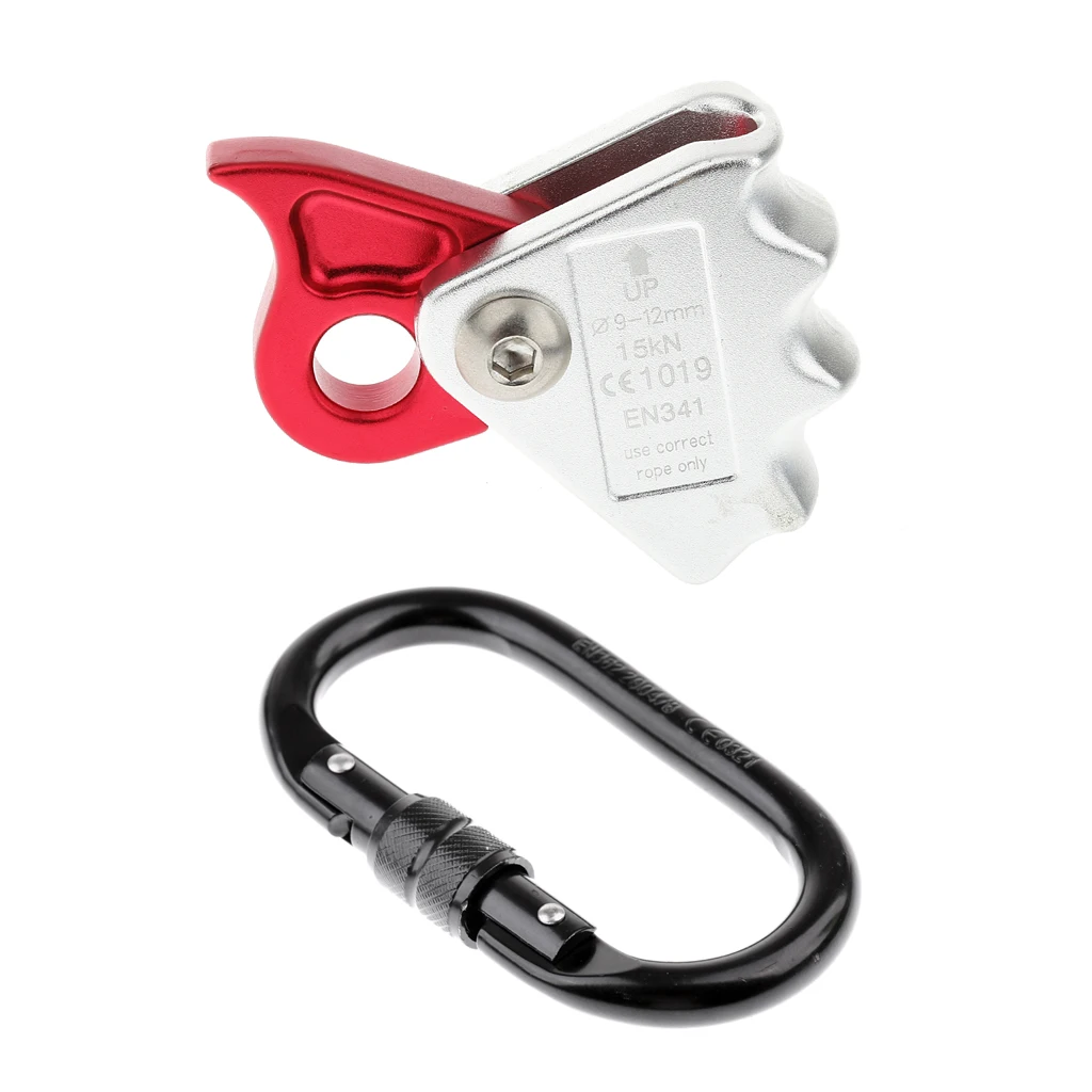 Уличная альпинистская веревка захват защитный + O образный винтовой блокирующий
