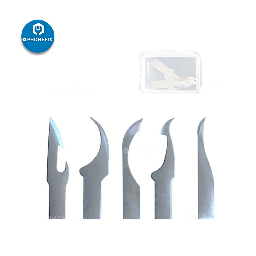 Инструмент для ремонта чипа ИС ножи резки тонкого лезвия удаления клея и ЦП набор