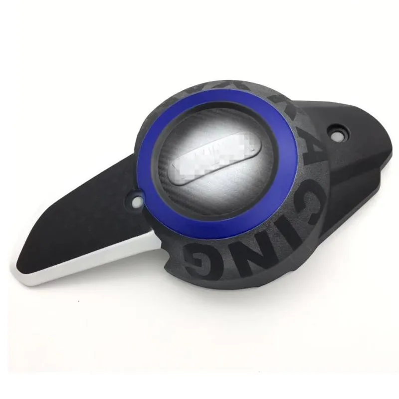 blue Модифицированный мотоциклетный NVX aerox защитный чехол для двигателя, чехол для двигателя, защитный чехол для yamaha NVX155 DGR155 L155 - Цвет: blue