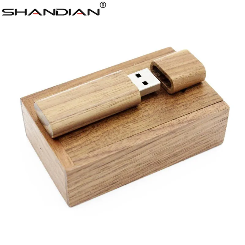 SHANDIAN деревянный бамбуковый USB флеш накопитель 4 ГБ 16 32 64 ГБ|32gb usb|bamboo usbusb creative |