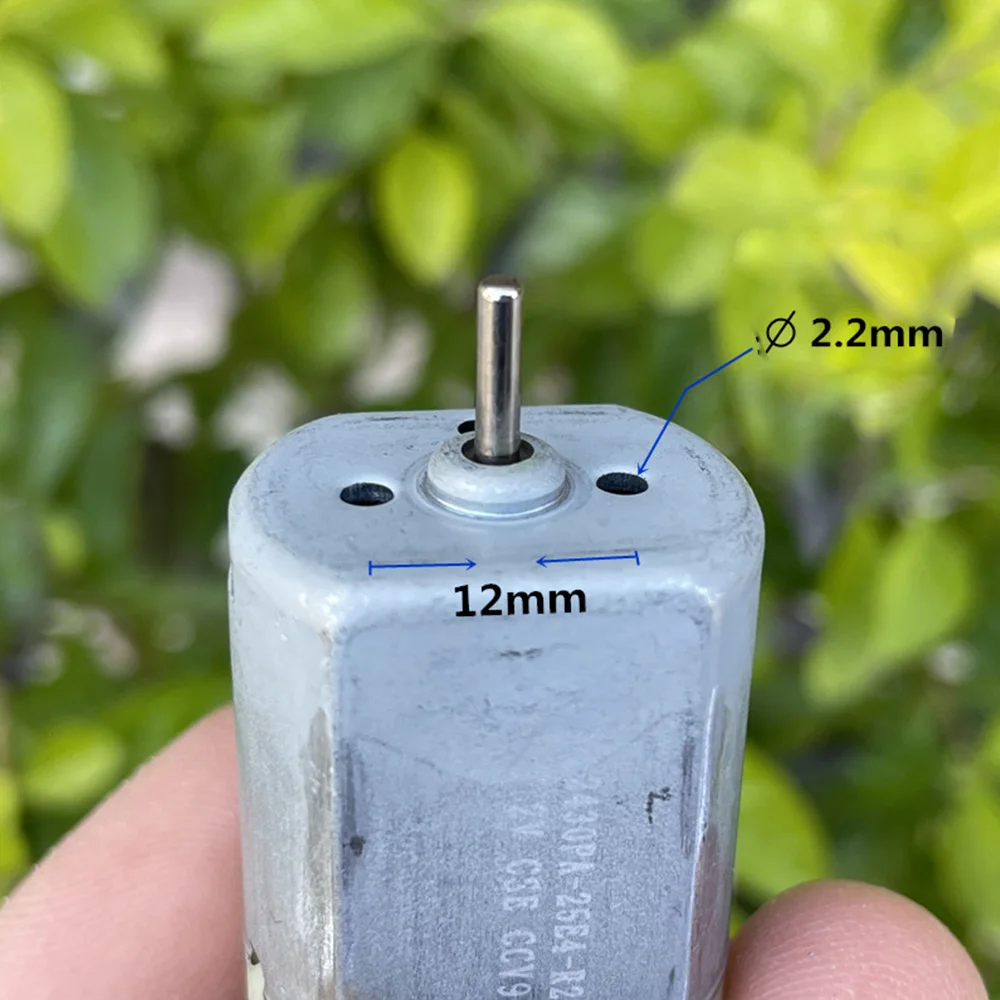 Высокоскоростной электродвигатель мини-щеточка из углеродного волокна с