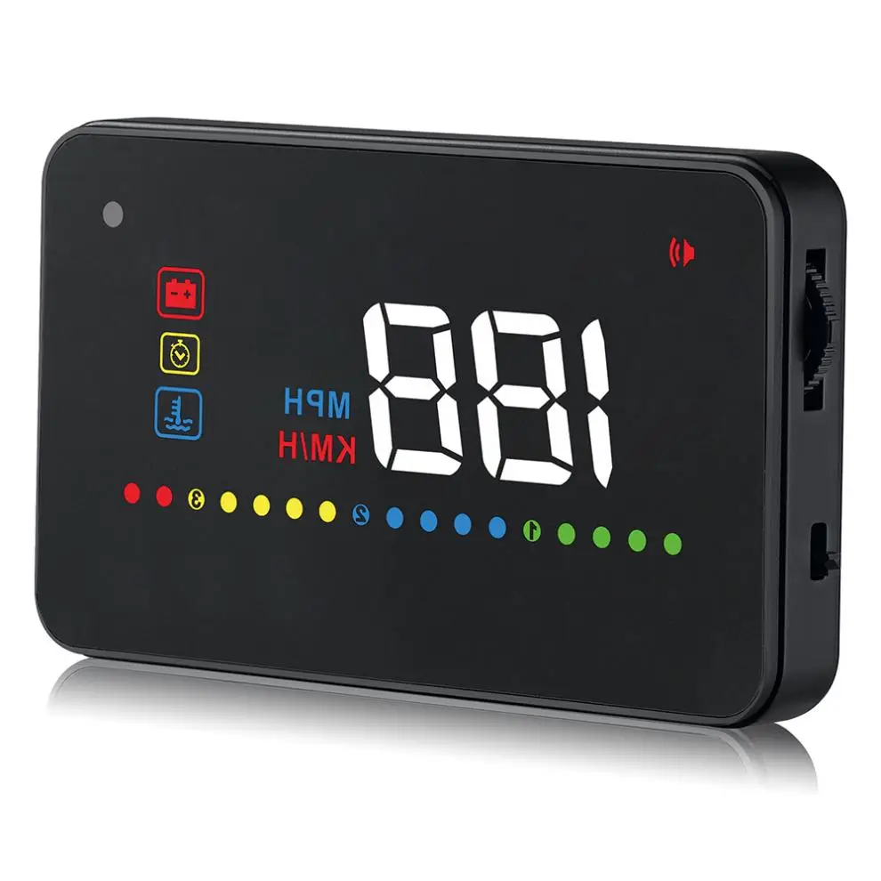 3 5 дюймовый автомобильный HUD Дисплей Спидометр OBD2 OBDII EUOBD автоматический проектор