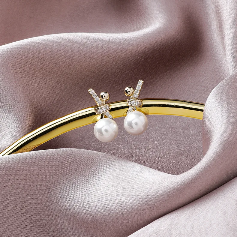 Женские серьги-капельки с искусственным жемчугом в корейском вечерние ле 2020 |