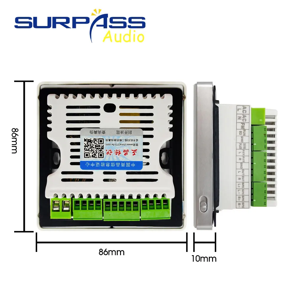 Крытый фоновой музыки Системы дома отеля Архитектура вилла панель усилителя