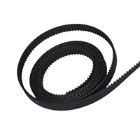 gt2 open timing belt width 6mm 2m5m 2gt belt rubber gt2 closed loop gt2 6mm synchronous belt for 3d printer parts