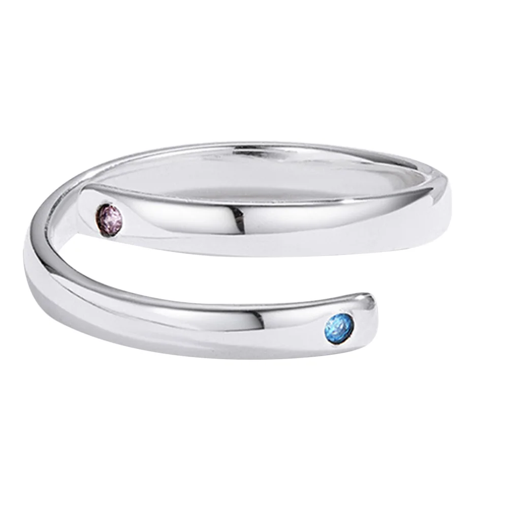 

Silver Open Ring Girl Fashion Accessory Creative Modeling Ring Hand Ring
