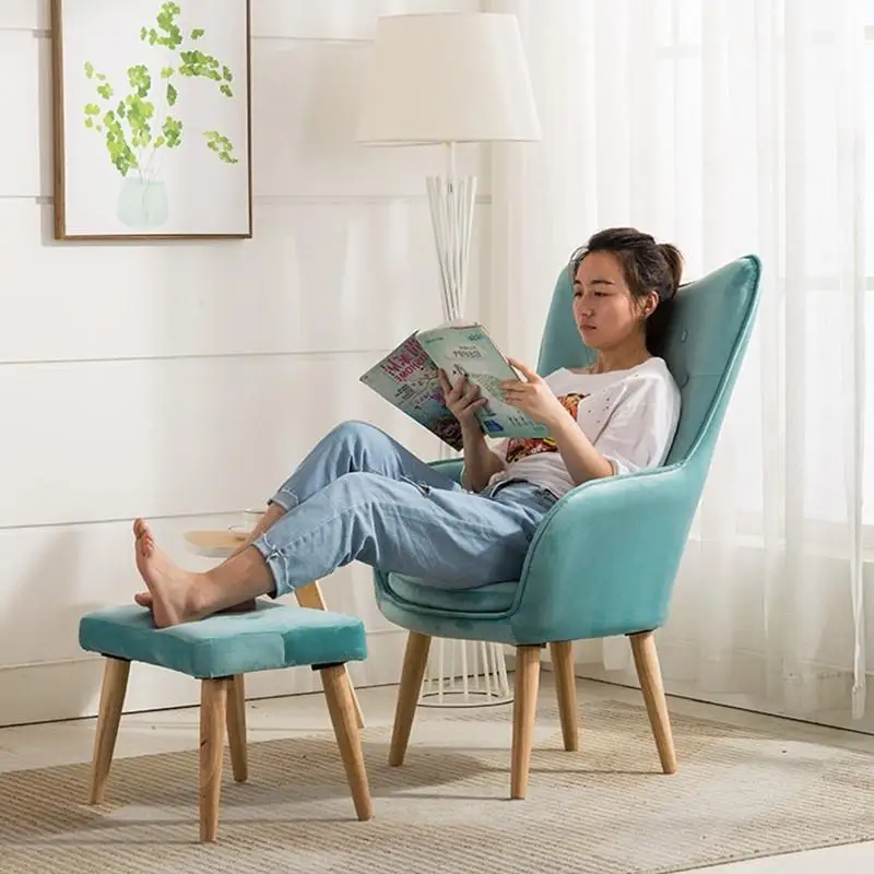 H1 скандинавский одиночный ленивый диван ins маленький современный