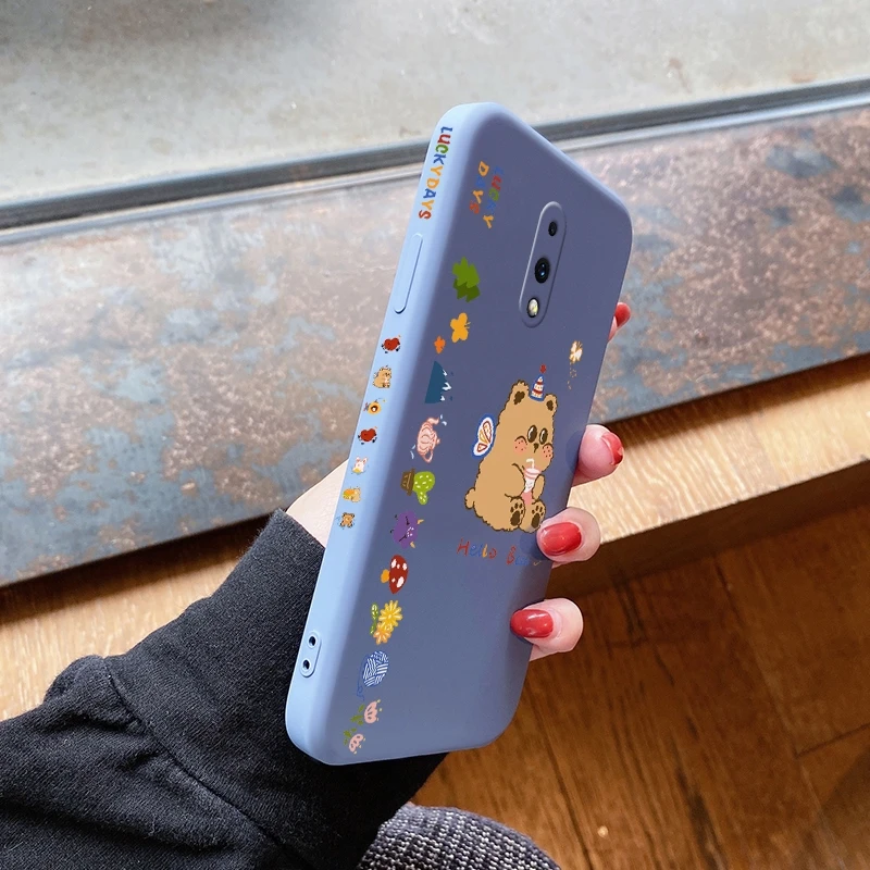 

For Oneplus 5 5T 6 6T 7 Pro 7T Pro Case with Cartoon animal Back Cover Silicone anti falling casing