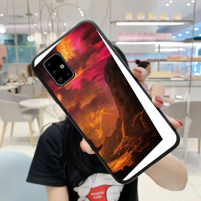 

Landscape Sunset Phone Case For Samsung A10 A11 A20 A21 A30 A31 A40 A50 A70 A80 A91 S E Fundas Cover