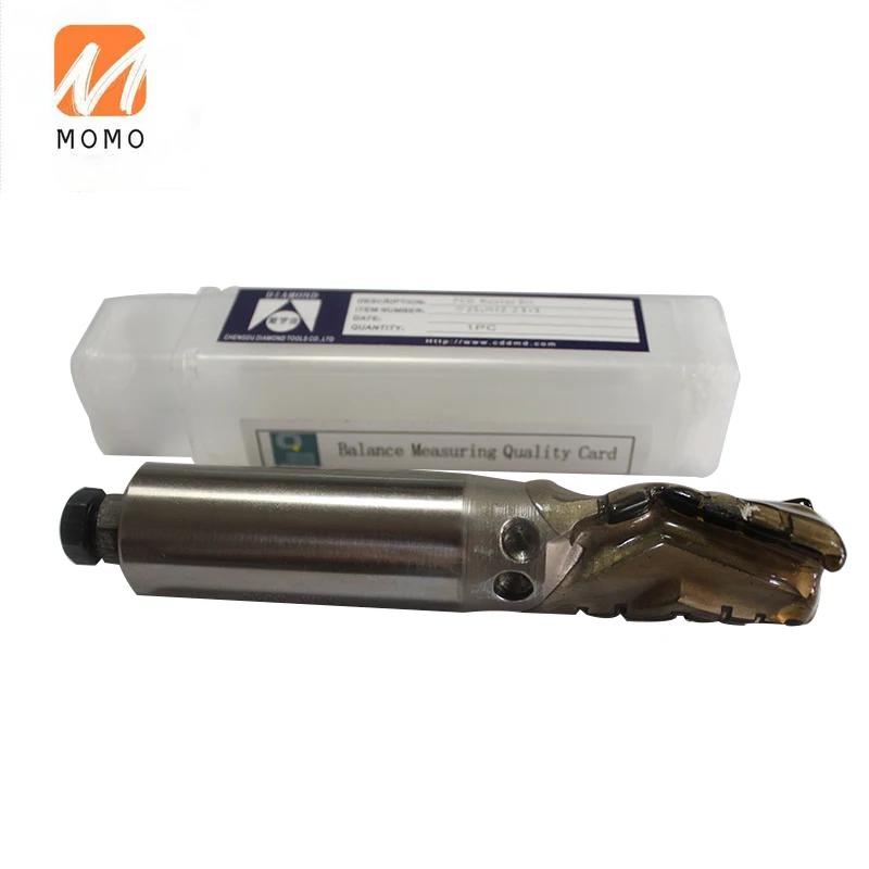 売る CNC木工ツールPCBスパイラルツール部品pcdダイヤモンドルータービット花崗岩用