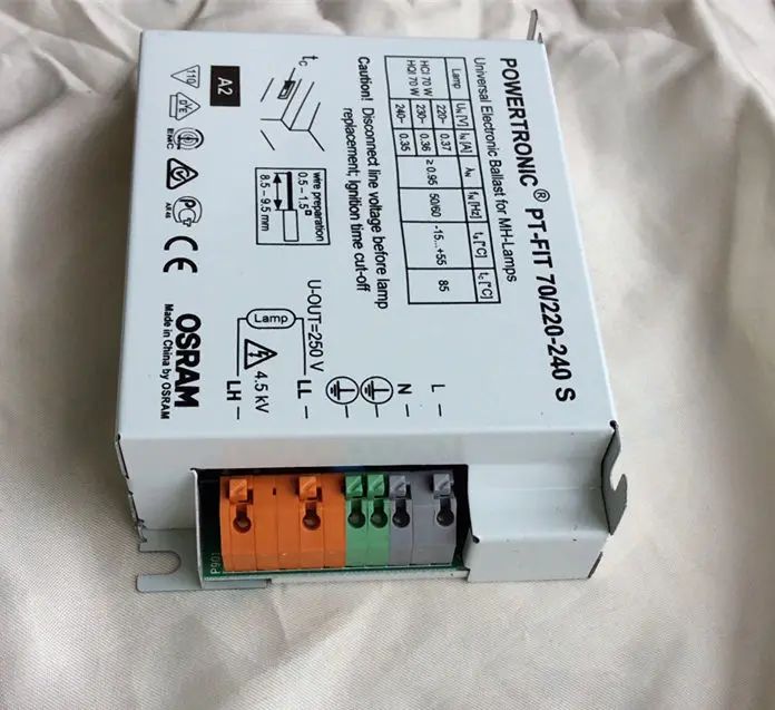 Osram PT-FIT 35 Вт 70 металлическая галогенная лампа электронный балласт Трековый
