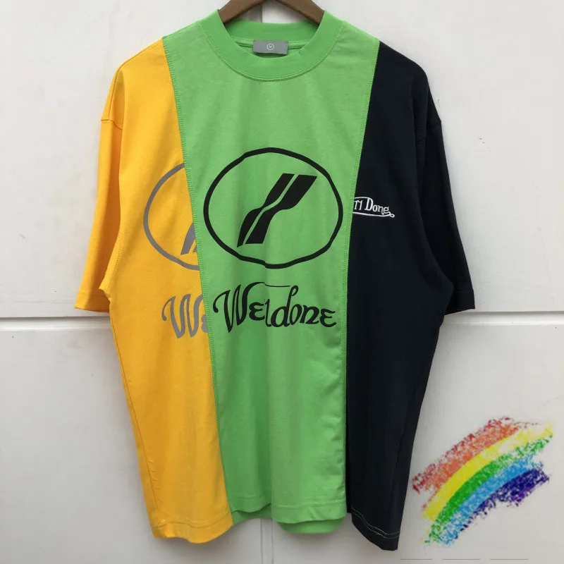 Светоотражающая футболка с вышивкой WELLDONE для мужчин и женщин модная