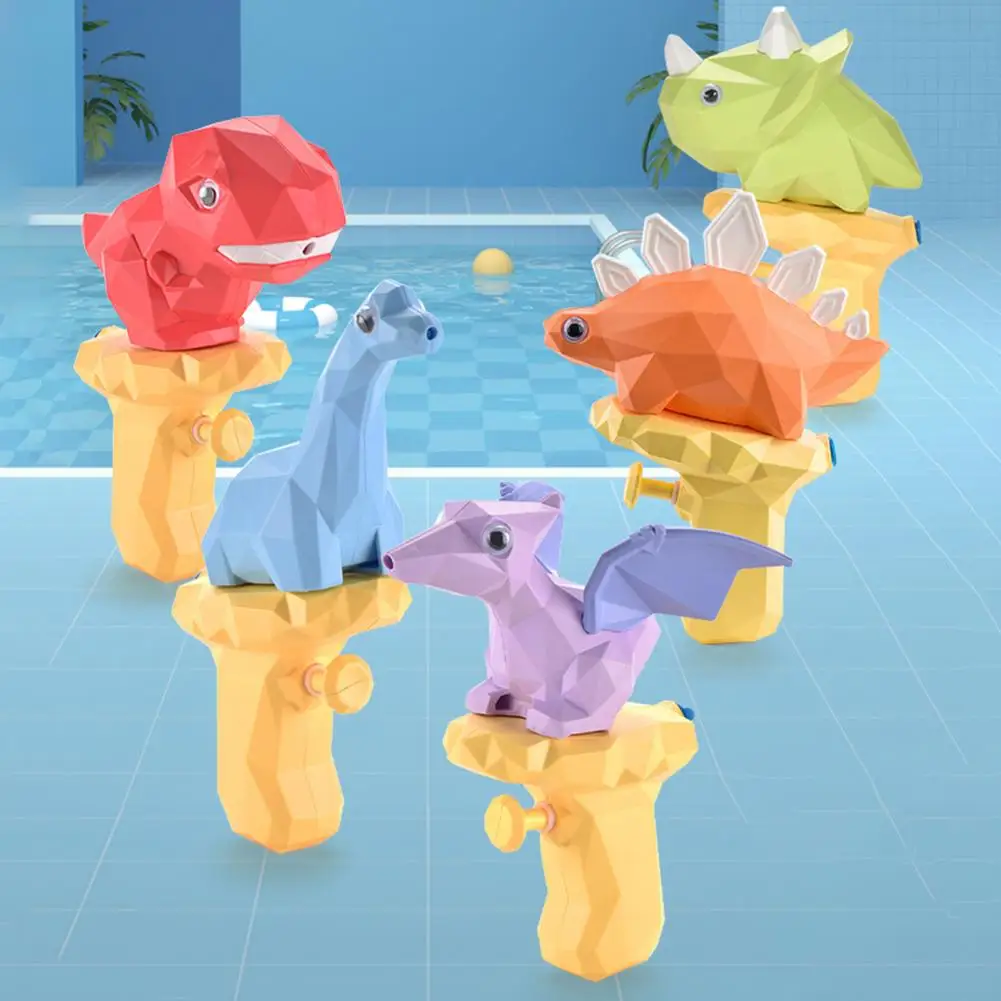 

FeatureWater Shooters Lovely Watertight Design Plastic Cartoon Dinosaur Kid Spray Toy for Swimming Pool