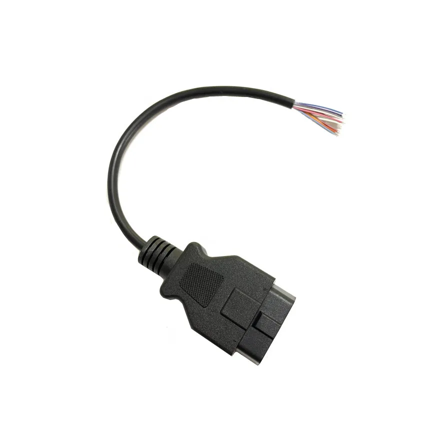 OBDII 16Pin удлинитель открывающийся кабель OBD2 автомобильный диагностический