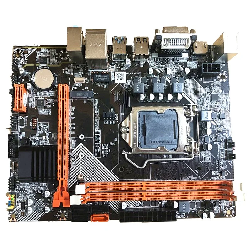 Материнская плата B75 для настольного ПК материнская M.2 LGA1155 процессора I3 I5 I7