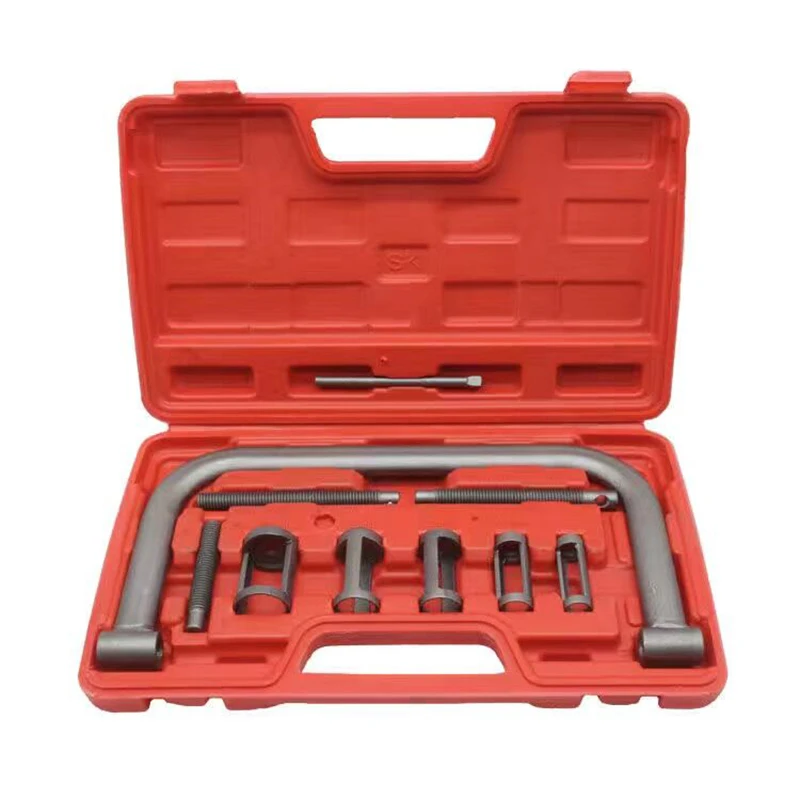 

Инструмент для снятия головки цилиндра двигателя автомобиля, пружинный компрессор, инструмент для установки, набор зажимов для установки квадроциклов, инструмент высокого качества для установки