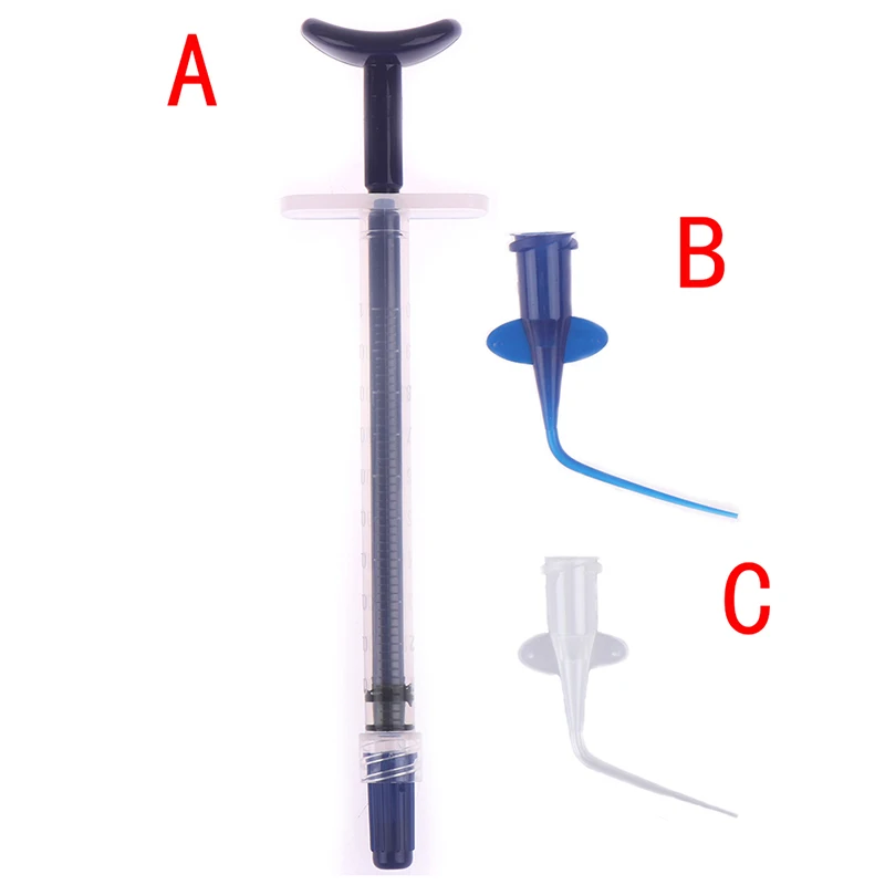 Puntas de enjuague para irrigaci&oacute;n, jeringa de irrigaci&oacute;n Dental de resina compuesta Flexible para dientes-0