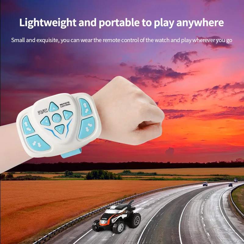 

Electric RC Car 2.4GHz Remote Control Car Drift Upright Rotation Truck off-road Watch Remote Control RC Drift Truck Kid's Toys