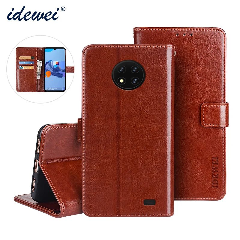 

For Oukitel C19 Case Cover Luxury Leather Phone Case For Oukitel C19 Protective Flip Case Wallet Case