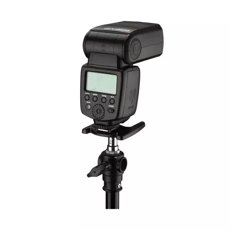 VISICO VS765 2,4G Беспроводная E-TTL GN58 Высокоскоростная синхронизация 0-360 ° горизонтальная скорость вспышки lite с ЖК-дисплеем для Canon Nikon