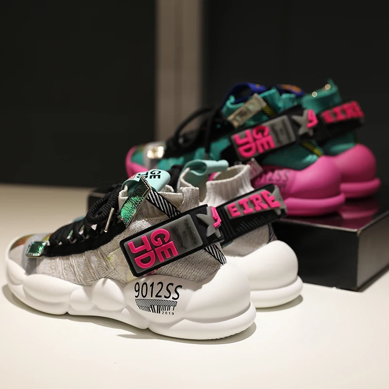 CPI/женские кроссовки Модная обувь на платформе Роскошные женские туфли Брендовая