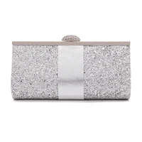 new women sequins evening bags bling wedding shoulder bags mini clutch wallets with chain party dinner purse 5 colors