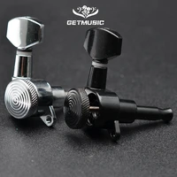 6pcs 6r string right guitar tuning pegs locking tuners keys machine heads for acoustic guitars parts accessories