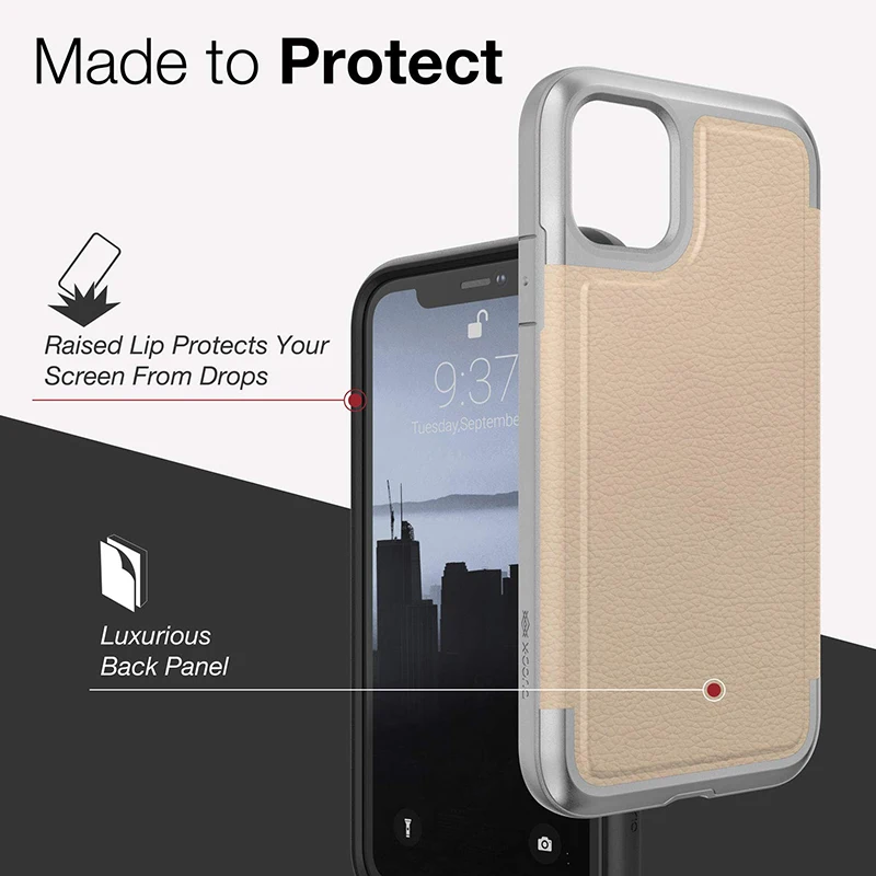 X-Doria Defense Prime чехол для телефона для iPhone 11 Pro Max военный класс падение протестированный чехол для iPhone 11 Pro Алюминиевый Чехол