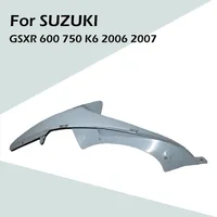 For SUZUKI GSXR 600 750 K6 2006 2007 Motorcycle Accessories Unpainted Head tube Trim Covers ABS Injection Fairing