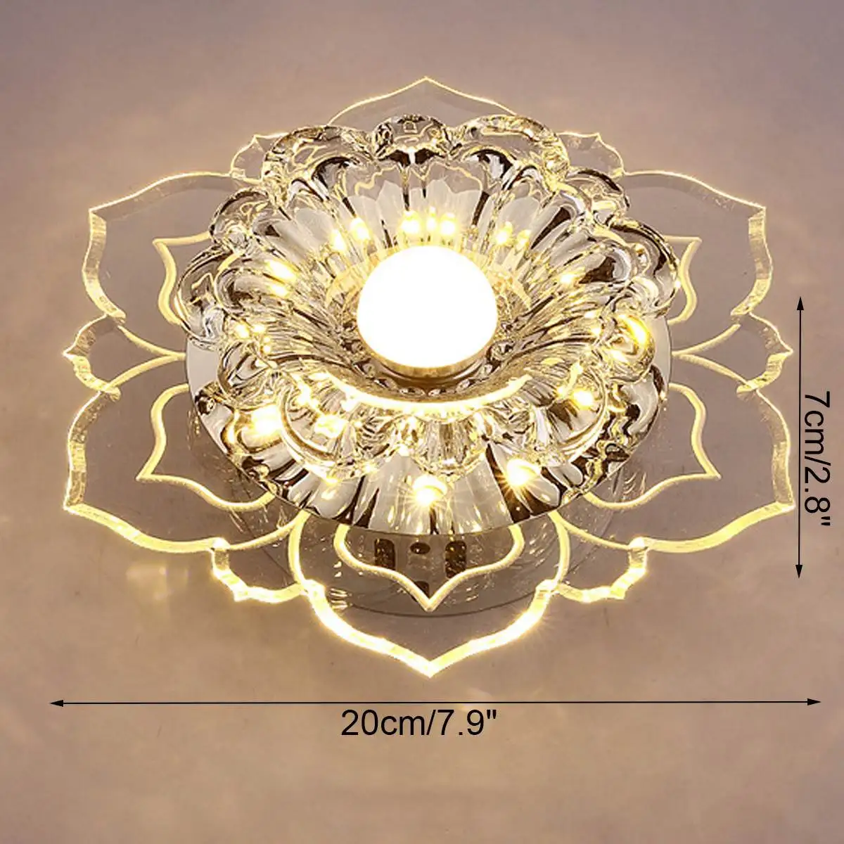 

LED Crystal Ceiling Light Living Room Bedroom Modern Style Home Decor LED chandelier Creative Chandelier Lamp Lighting Fixture