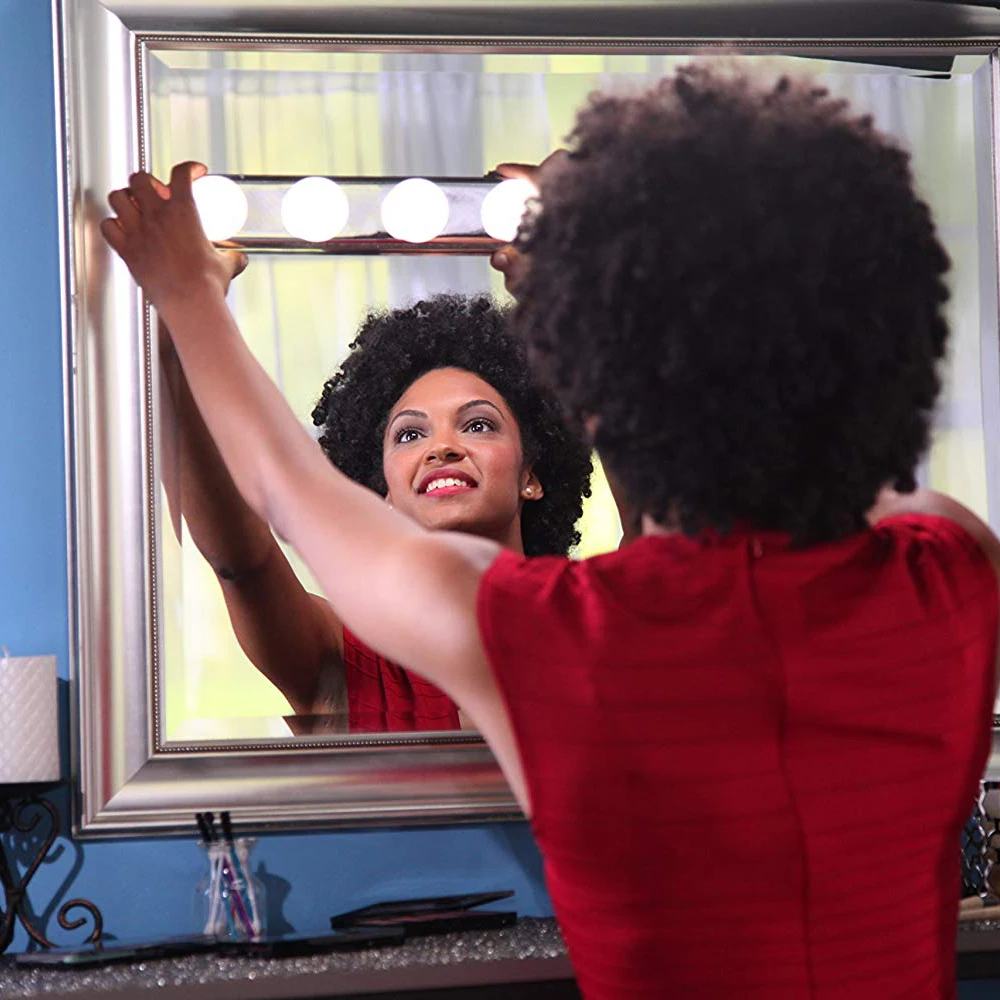 Светодиодный зеркало светильник Голливуд четыре лампы зеркальный s