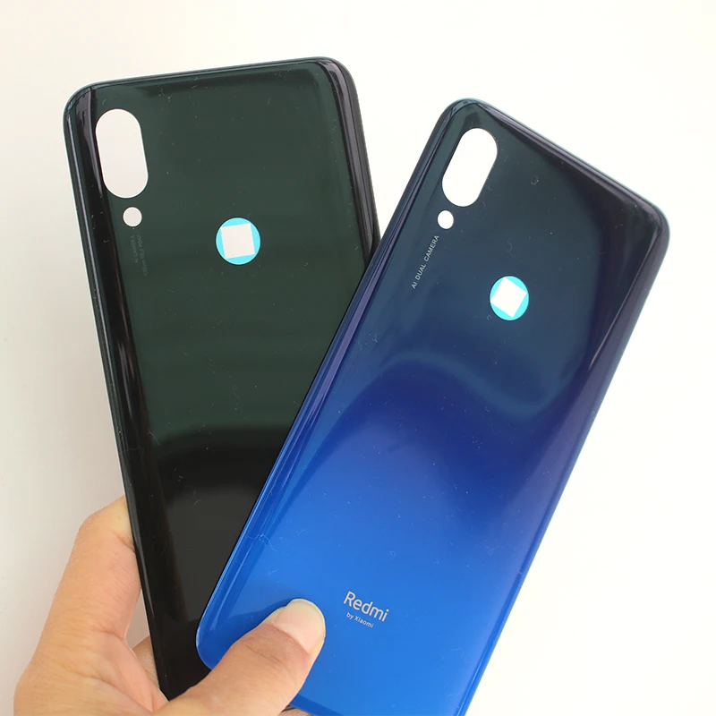Пластиковая Задняя Крышка батарейного отсека Xiaomi Redmi 7 задняя панель корпус для