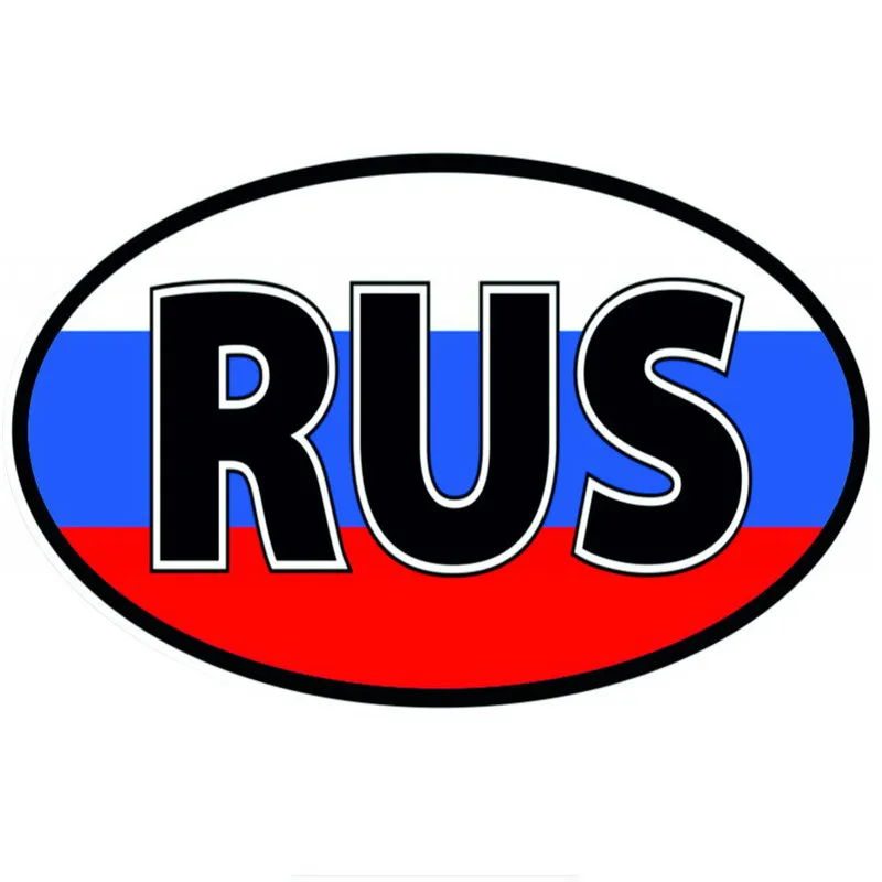 

Funny Flag of Russia Rus Car Stickers Car Styling Accessories Vinyl Motorcycle Decal PVC 15cm*10cm