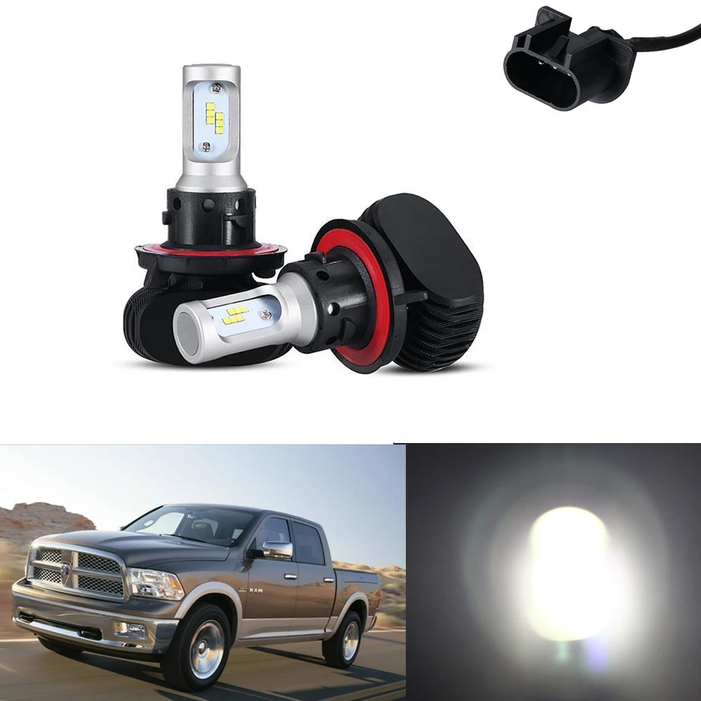 H13 9008 для Dodge Ram 1500 2500 3500 2006 2010 светодиодный фары Hi/Lo луч лампы|Фара авто в сборе| |