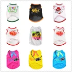 Летние дышащие жилеты для собак, уличные солнцезащитные светильник рубашки для собак в сетку, Супермягкие костюмы для кошек и собак разных стилей на весну и лето