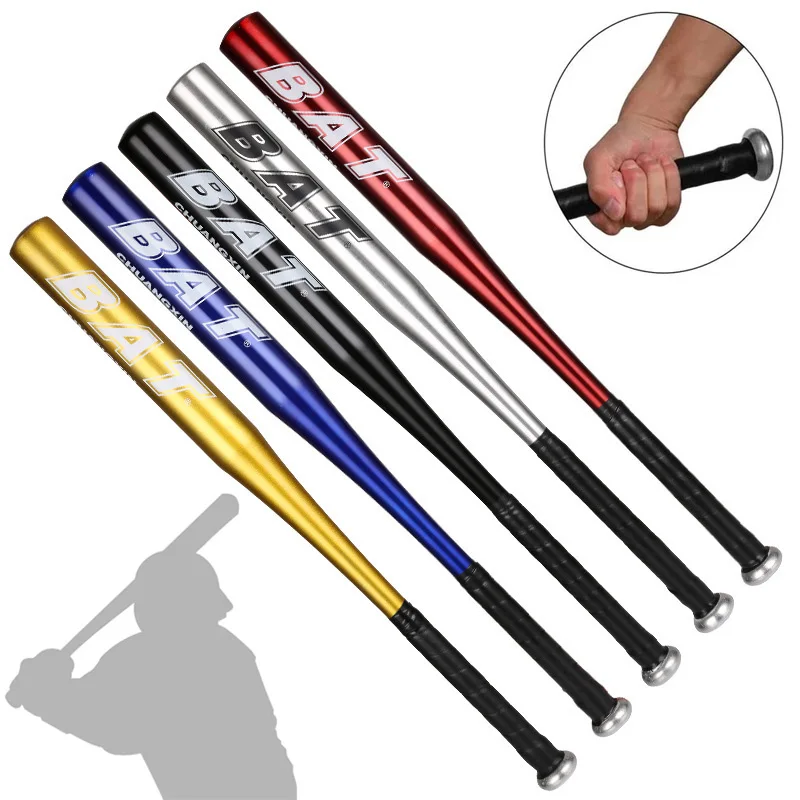 

New Aluminum Alloy Thickened Baseball Bat And Softball Bat 20inch Five Colors Outdoor Sports Home Personal Self-Defense