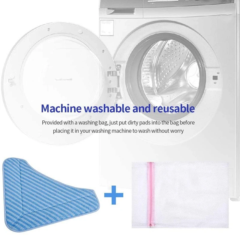 Насадки для швабры PurSteam ThermaPro Elite 12 в 1 PureClean XL (6 упаковок) |