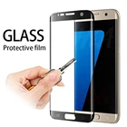 Закаленное стекло для samsung Galaxy S7 edge S8 S9 S10e S10 plus полное покрытие на стекло защитная пленка защита для экрана телефона